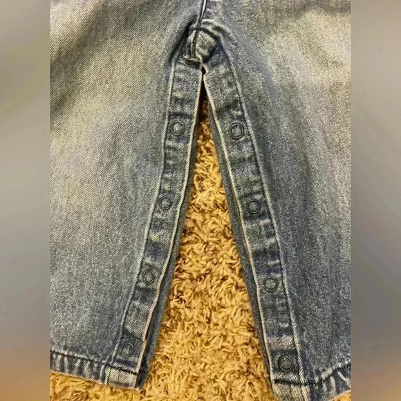 Children’s Place Jean Denim Overalls 18 mos - Picture 7 of 10
